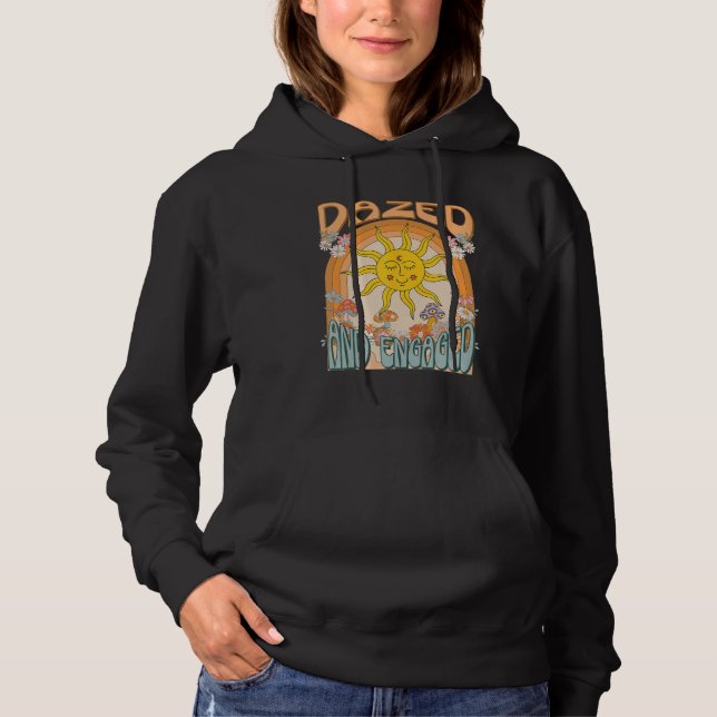 Dazed And Engaged Bachelorette Party Wildflowers G Hoodie (Vorderseite)