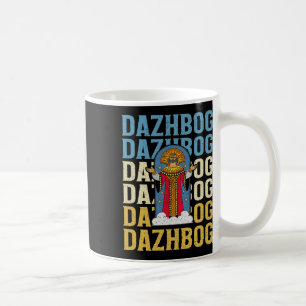 Dazhbog alte mythologische slawische Heidentum Rus Kaffeetasse