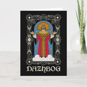 Dazhbog Altmythologische Slawische Heidentum Russi Karte