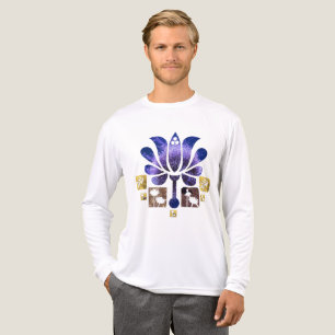 Dazzende Blume Tri-Blend Shirt