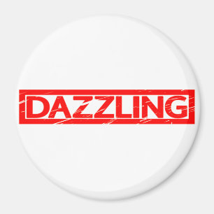 Dazzende Briefmarke Magnet