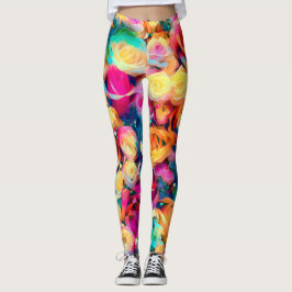 Dazzende Rose Leggings