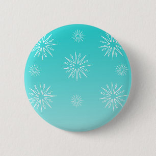 Dazzende Weihnachtsstars-Taste, Türkis Button