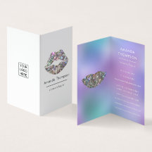 Dazzing Imitate Glitzer Lips Makeup Artist