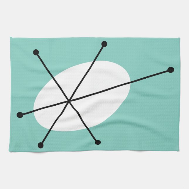 Dazzle Blue Küchentuch (Horizontal)