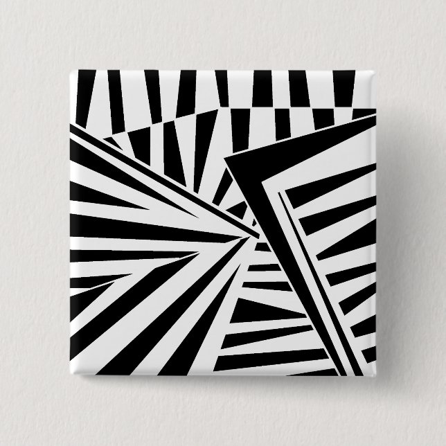 dazzle camouflage(black) button (Vorderseite)