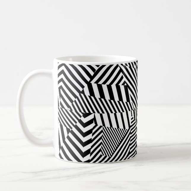 Dazzle Camouflage Kaffeetasse (Links)