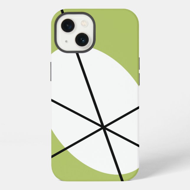 Dazzle Green iPad-Fall iPhone Hülle (Rückseite)