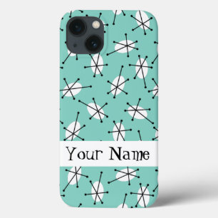 Dazzle Multi Blue "Name" iPad Fall iPhone 13 Hülle