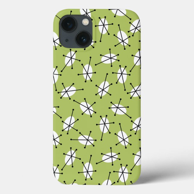 Dazzle Multi Green iPad Mini-Gehäuse Case-Mate iPhone Hülle (Rückseite)