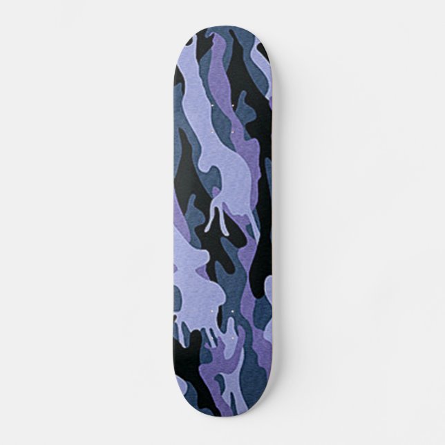Dazzle Pattern Skateboard (Vorderseite)