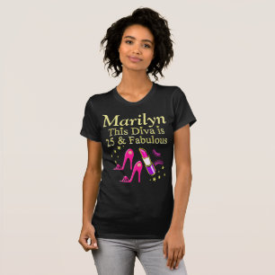 DAZZLING 25 & FABULOUS PERSONALISIERT T SHIRT