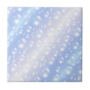 Dazzling Blue Bubble Keramik Tile Fliese