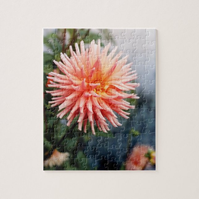 Dazzling Dahlia Blume Puzzle (Vertikal)