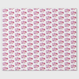 Dazzling Dahlias Personalisiert Geschenkpapier