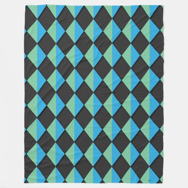 Dazzling Diamonds Fleecedecke (Vorderseite)