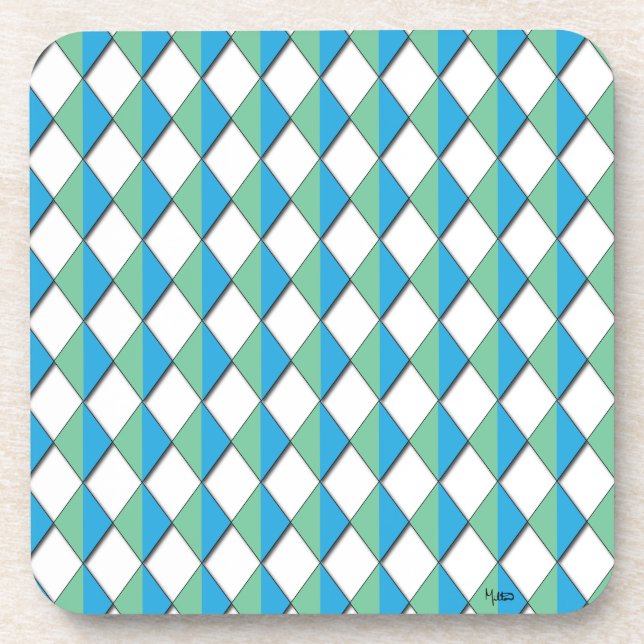 Dazzling Diamonds Getränkeuntersetzer (Vorderseite)