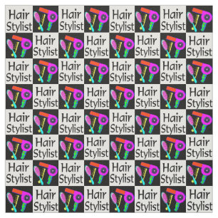 DAZZLING HAIR STYLIST FABRIC STOFF