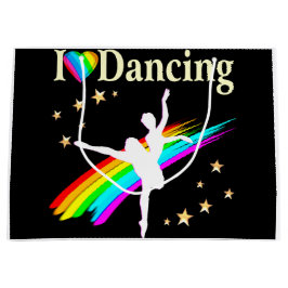 DAZZLING I LIEBE DANCING DESIGN GROßE GESCHENKTÜTE