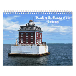 Dazzling Lighthouses o t Northeast wall calendar Kalender