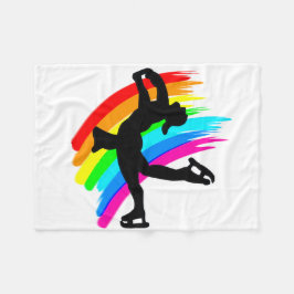 DAZZLING SKATER FLEECEDECKE