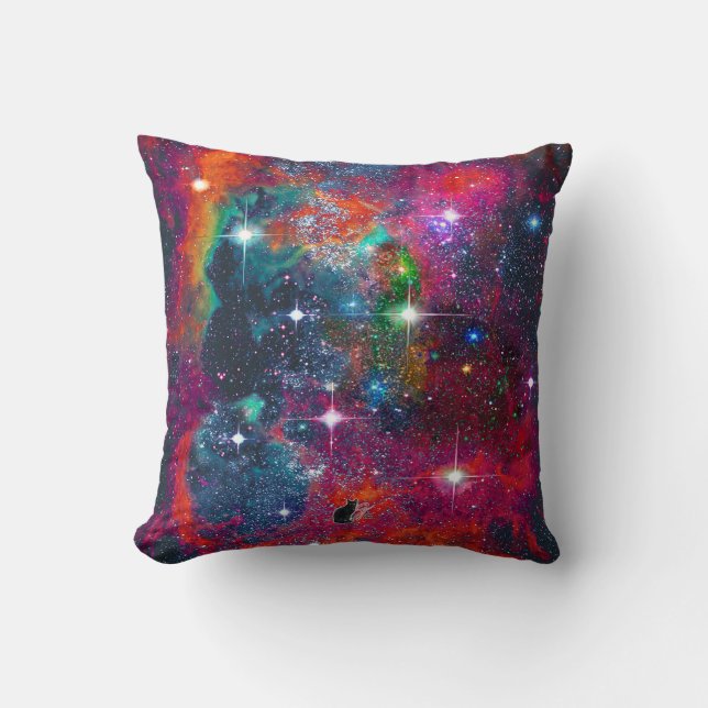 Dazzling Star Field Kissen (Vorderseite)