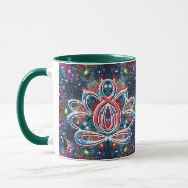 Dazzling Zen Lotus Tasse (Links)