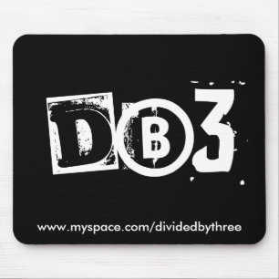 dB3 Maus - w auf b Mousepad