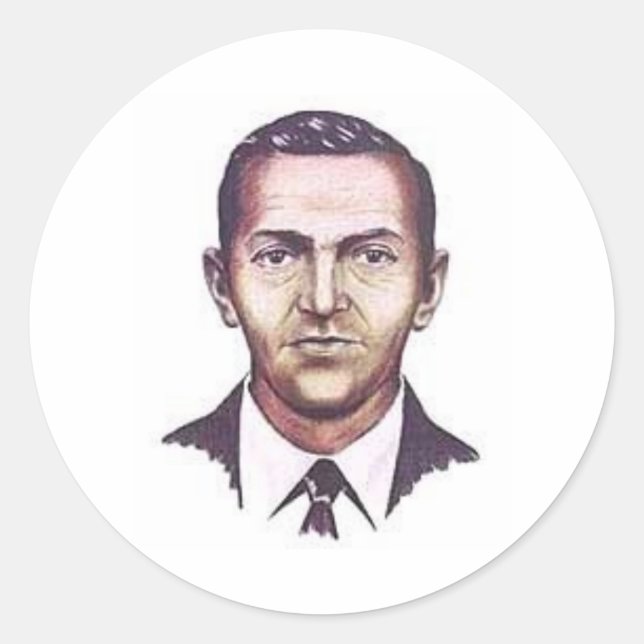 DB Cooper Stickers (Vorderseite)