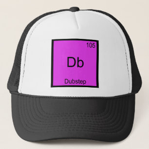Db - Dubstep Chemistry Element Symbol Funny Music Truckerkappe