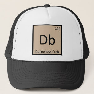 Db - Dungeness Crab Chemistry Periodic Table Truckerkappe