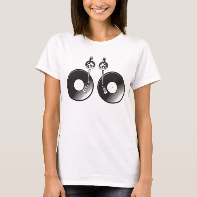 [DB] Platten (Frauen) [DB] T-Shirt (Vorderseite)