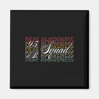 Db Squad Hand Sign Language Hörverlust Bewusstsein Magnet