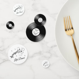 dbl Let's Dance Music Design Custom Platten Konfetti