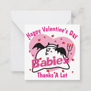 DBY Happy Valentinstag mit LIEBEN Mitteilungskarte