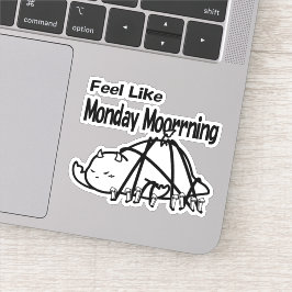 DBY's Montag Morgen Aufkleber