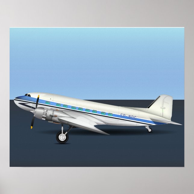 DC-3 POSTER (Vorne)