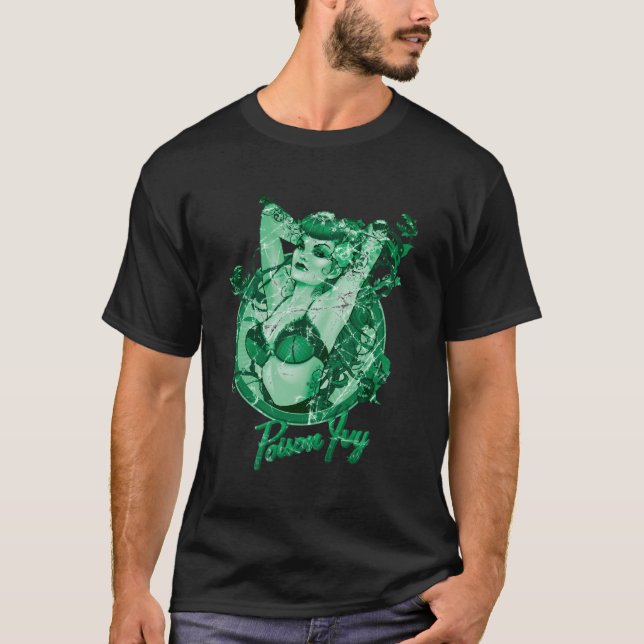 Dc Bombshells Gifteigenschaftszeichen T-Shirt (Vorderseite)