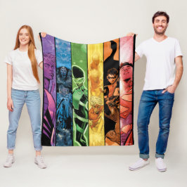 DC-Comic für 2022 Fleecedecke