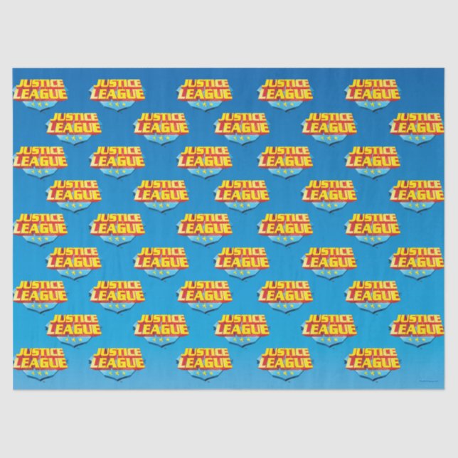 DC-Comic | Justizielle Liga - Geburtstag Seidenpapier (Vorderseite)