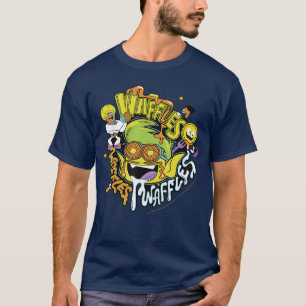 DC-Comic-Seehähne gehen Beast Boy Waffeln Waffeln  T-Shirt