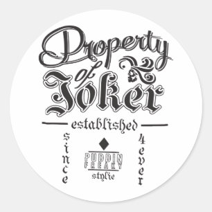 DC-Comic-Selbstmord-Gruppe-Eigentum der Runder Aufkleber