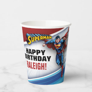 DC-Comic Superman - Geburtstag Pappbecher