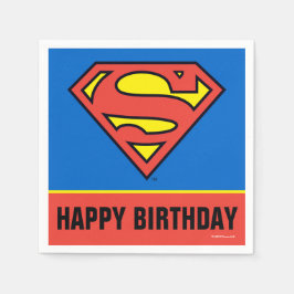 DC-Comic | Superman | Klassisches Logo Serviette