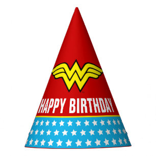 DC-Comic Wonder Woman Birthday Partyhütchen