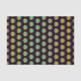 DC-Comic | Wonder Woman Circle & Stars Logo Seidenpapier