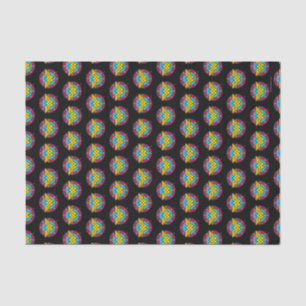 DC-Comic   Wonder Woman Circle & Stars Logo Seidenpapier