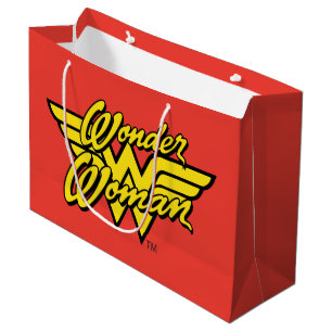 DC-Comic   Wonder Woman Logo   Happy Birthday Große Geschenktüte