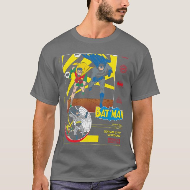 DC Comics Batman Gotham City Guardian Golden Age P T-Shirt (Vorderseite)