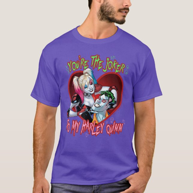 DC Comics Batman Joker To Harley T-Shirt (Vorderseite)